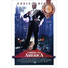 COMING TO AMERICA 1988 OFFICIAL ORIGINAL CINEMA MOVIE PRINT PREMIUM POSTER
