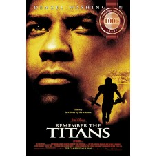 REMEMBER THE TITANS 2000 OFFICIAL ORIGINAL CINEMA MOVIE PRINT PREMIUM POSTER