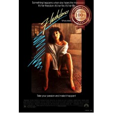 FLASHDANCE 1983 80s OFFICIAL ORIGINAL CINEMA MOVIE FILM PRINT PREMIUM POSTER
