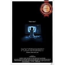 POLTERGEIST 1982 80s OFFICIAL ORIGINAL CINEMA ART MOVIE PRINT PREMIUM POSTER