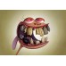 REN FROM REN AND STIMPY FUNNY TEETH SMILE WALL ART PRINT PREMIUM POSTER