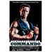 COMMANDO 1985 80s SCHWARZENEGGER ORIGINAL CINEMA MOVIE FILM PRINT PREMIUM POSTER