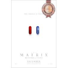THE MATRIX 4 RESURRECTIONS PILLS 2021 ORIGINAL CINEMA MOVIE PRINT PREMIUM POSTER
