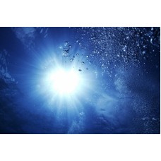 LARGE WAVE SEA SURF UNDERWATER SUN BUBBLES LARGE WALL PHOTO PRINT PREMIUM POSTER