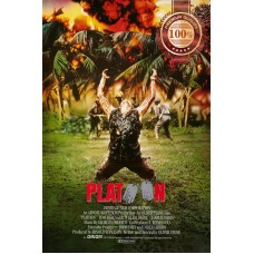 PLATOON 1986 80s WAR VIETNAM ORIGINAL OFFICIAL CINEMA MOVIE PRINT PREMIUM POSTER