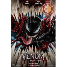 VENOM LET THERE BE CARNAGE V2 2021 ORIGINAL MOVIE CINEMA PRINT PREMIUM POSTER