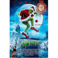 THE GRINCH 2000 JIM CARREY ORIGINAL OFFICIAL CINEMA MOVIE PRINT PREMIUM POSTER