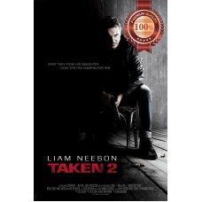 TAKEN 2 LIAM NEESON ORIGINAL OFFICIAL CINEMA MOVIE FILM PRINT PREMIUM POSTER