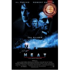 HEAT 1995 90s Al Pacino ORIGINAL OFFICIAL CINEMA MOVIE FILM PRINT PREMIUM POSTER