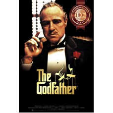 THE GODFATHER 1972 70s ORIGINAL OFFICIAL CINEMA MOVIE PRINT PREMIUM POSTER