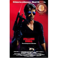 COBRA SYLVESTER STALLONE 1986 MOVIE FILM ORIGINAL ART PRINT PREMIUM POSTER