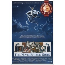 THE NEVERENDING STORY 1984 80s OFFICIAL ORIGINAL MOVIE FILM PRINT PREMIUM POSTER