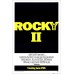 ROCKY 2 TWO II BALBOA ORIGINAL TYPE CLASSIC FILM MOVIE PRINT PREMIUM POSTER