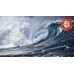 BIG TUBE WAVE CRASHING OCEAN BEACH SEA SURF WATER WALL PRINT PREMIUM POSTER