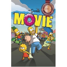 THE SIMPSONS MOVIE CHASED MOB ORIGINAL CINEMA FILM ART PRINT PREMIUM POSTER
