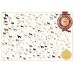 DIAGRAM OF DOGS CHART GUIDE INFORMATIONAL INFO TYPES OF DOG PRINT PREMIUM POSTER