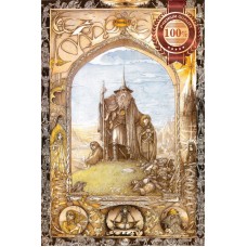 LORD OF THE RINGS GANDALF WITH HOBBITS JIMMY CAUTY ART PRINT PREMIUM POSTER