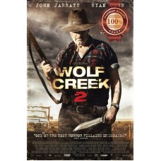 WOLF CREEK 2 2013 TWO ORIGINAL OFFICIAL CINEMA MOVIE FILM PRINT PREMIUM POSTER