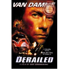 DERAILED 2002 VAN DAMME ORIGINAL MOVIE CINEMA PRINT PREMIUM POSTER