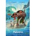 MOANA DISNEY KIDS CARTOON FILM MOVIE ORIGINAL CINEMA PRINT PREMIUM POSTER