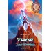 THOR LOVE AND THUNDER 2022 ORIGINAL OFFICIAL CINEMA MOVIE PRINT PREMIUM POSTER