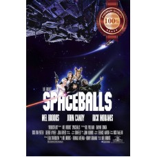 SPACEBALLS 1987 80s OFFICIAL ORIGINAL CINEMA MOVIE FILM PRINT PREMIUM POSTER