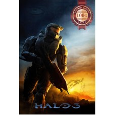 HALO 1 2 3 MASTER CHIEF EYES ORIGINAL VIDEO GAME ART PRINT PREMIUM POSTER