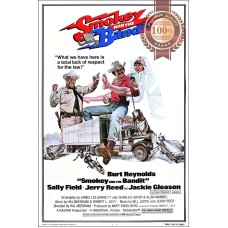 SMOKEY AND THE BANDIT 1977 70s ORIGINAL OFFICIAL FILM MOVIE PRINT PREMIUM POSTER
