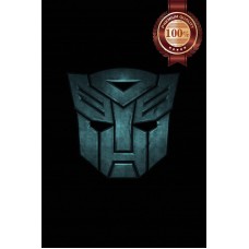 AUTOBOTS LOGO FACE TRANSFORMERS OFFICIAL ORIGINAL MOVIE PRINT PREMIUM POSTER