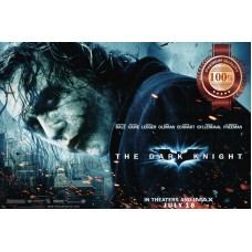 THE JOKER HEATH LEDGER DARK KNIGHT LANDSCAPE BATMAN MOVIE PRINT PREMIUM POSTER