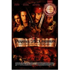 PIRATES OF THE CARIBBEAN CURSE OF THE BLACK PEARL ORIGINAL PRINT PREMIUM POSTER