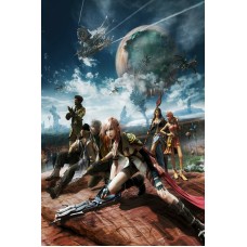 LARGE FINAL FANTASY XIII VIDEO GAME WALL ART PAINTING PICTURE PRINT POSTER