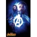 INFINITY WAR HEROES BLUE AVENGERS CINEMA MOVIE FILM PRINT PREMIUM POSTER