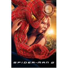 SPIDER-MAN 2 TWO 2004 OFFICIAL ORIGINAL CINEMA FILM MOVIE PRINT PREMIUM POSTER