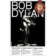 BOB DYLAN BERKELEY SAN FRANCISCO CONCERT RARE ORIGINAL PRINT PREMIUM POSTER