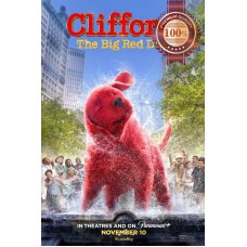 CLIFFORD THE BIG RED DOG 21 ORIGINAL OFFICIAL CINEMA MOVIE PRINT PREMIUM POSTER