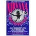 NIRVANA NEVERMIND AUSTRALIAN TOUR AUS ORIGINAL BAND MUSIC  PRINT PREMIUM POSTER