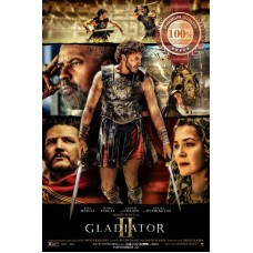 GLADIATOR II MAIN 2 TWO 2024 ORIGINAL MOVIE FILM CINEMA PRINT PREMIUM POSTER