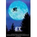 E.T THE EXTRA TERRESTRIAL MOON ET 80s ORIGINAL MOVIE CINEMA PRINT PREMIUM POSTER