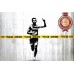 BANKSY RUNNER DO NOT CROSS POLICE LINE ORIGINAL PHOTO PRINT PREMIUM POSTER