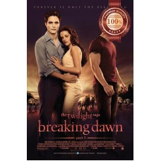 THE TWILIGHT SAGA BREAKING DAWN PT 1 ORIGINAL CINEMA MOVIE PRINT PREMIUM POSTER