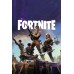 FORTNITE GAME ZOMBIES CLOUD CHARACTERS ORIGINAL ART DRAWING PRINT PREMIUM POSTER
