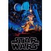 A NEW HOPE 1977 STAR WARS EPISODE IV ORIGINAL CINEMA MOVIE PRINT PREMIUM POSTER