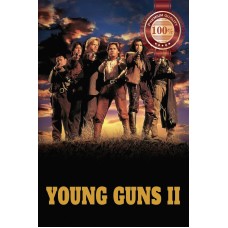 YOUNG GUNS II V2 1990 90s ORIGINAL CINEMA MOVIE FILM PRINT PREMIUM POSTER
