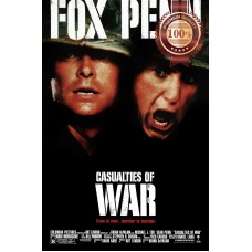 CASUALTIES OF WAR 1989 OFFICIAL ORIGINAL CINEMA MOVIE PRINT PREMIUM POSTER