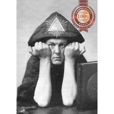 ALEISTER CROWLEY PHOTO ORIGINAL PRINT PREMIUM POSTER
