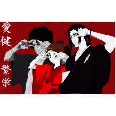 SAMURAI CHAMPLOO CHARACTERS ANIME MANGA ARTWORK ART PRINT PREMIUM POSTER