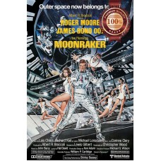 JAMES BOND MOONRAKER 1979 70s RETRO FILM MOVIE CINEMA PRINT PREMIUM POSTER