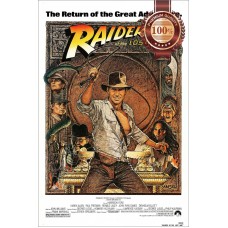INDIANA JONES RAIDERS OF THE LOST ARK V3 82 ORIGINAL MOVIE PRINT PREMIUM POSTER
