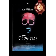 INFERNO 1980 80s SKULL ORIGINAL CINEMA MOVIE FILM ART PRINT PREMIUM POSTER
